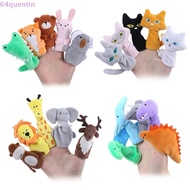 QUENTIN Mini Animal Hand Puppet, Educational Toy Montessori Hand Finger Puppet, Animal Finger Puppet Plush Toy Safety Giraffe Puppy Doll Finger Puppet Toy Set Children