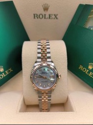 28mm 全新 ROLEX 勞力士 Datejust 279171-0013 鑲鑽白色珍珠母