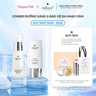 Combo to brighten and protect sensitive skin Sakura Concentrated Brightening Serum 30ml & Sakura Phy
