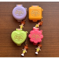 🩷 Use The Code To Get Another Discount. Gachapon Polly pocket Keychain Very Rare Selling As A Set 4 