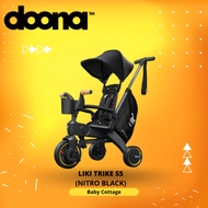 Doona Compact Folding Tricycle Liki Trike S5 - Nitro Black