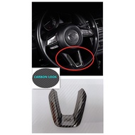 Mazda CX5(CX-5) 2017-2021 STEERING WHEEL V Panel Frame Trim (Carbon Look)