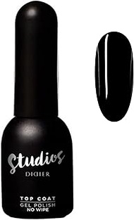 DIDIER LAB Premium Top Coat Gel Polish - No Wipe - For UV Gel Nail Polish - No Wipe Gel Top Coat - N