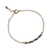 時尚小清新-天然鈦赫茲石手鍊