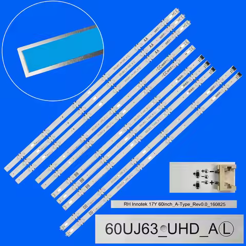 LED Backlight Strip For 60UJ634V-ZD 60UJ6050 60UJ634V 60UJ6300 60UJ6309 60UJ6307 60UJ634V 60UJ630V 6