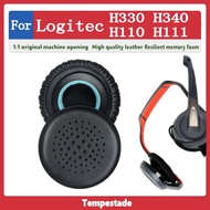 Suitable For Logitech H330 H340 H110 H111 Earphone Case Protective Ear Cotton Earmuffs Leather