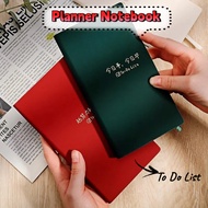 Weekly Planner Notebook Study Schedule Daily Monthly Planner Undated To Do List Plan Book Moterm Tea