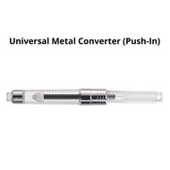 Universal Metal Converter (Push-In), Pen Ink Refill Converter For Fountain Pen