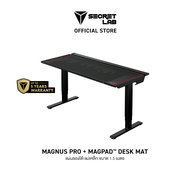 Secretlab MAGNUS Pro Naruto Akatsuki Collection —โต๊ะคอมปรับระดับไฟฟ้า จำหน่ายเป็นเซ็ตครบชุด