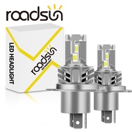 Roadsun 2Pcs 24000LM H1 H7 H11 H8 H9 9005 9006 LED Car Headlight Bulb 120W 6000K H4 9003 HB2 Headlamp Hi/Lo Auto Lamp With Turbo Fan 400% Bright
