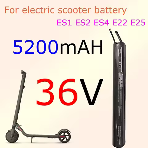 For Ninebot Segway 36V 5200MAH battery pack, suitable ES1/ES2/ES3/ES4 scooters