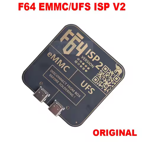2026 LAST NEW F64 box Flash 64 UFS/EMMC ISP V2 with EMMC/UFS ISP Flex cable For Flash 64 Box