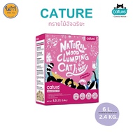 [1 Box] D&C co. Cature Smart Wood Sand Odor Control And Antibacterial Formula Size 6 L./2.4 KG.