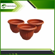 15 CM FLOWER POT CJP 803 BEAUTIFUL FLOWER POT PLASTIC FLOWER POT