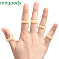 MXGOODS Oval Finger Splint, Ring Sleeve Finger Cuff Finger Splint Support, Protector Finger Oval Waterproof Skin Finger Joint Stabilizer Deformed Hammer Finger