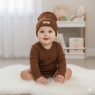 Mamaca Waffle Newborn Baby Beanie | Warm Baby Beanie