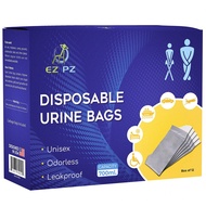Disposable Urine Bags [12 Pack] – Urinal Bags for Travel – Portable Travel Urine Bag for Emergencies
