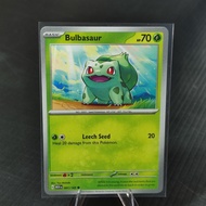 Pokemon Bulbasaur - Ivysaur GRASS Gen1 MEW 151 TCG ENGLISH