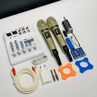 Combo Mixer Thu Âm Livestream Karaoke E4 và Mic Q02 Chính Hãng Giá Tốt - Siêu Phẩm Âm Thanh Karaoke