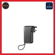 WiWU Trunk Power Bank 10000mah + Charger 2in1 with built-in cable ccc 3c safety certification