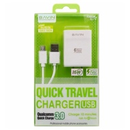 Bavin PC658S QC 3.0 IOS Android V8 Type C Output Charger