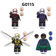 Hot-selling [Single Bag Packaging] G0115 Superhero Series 4 Children Boys Educational Assembled Buil