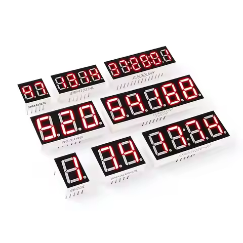 5pcs 0.28 0.36 0.4 0.56 Inch Digital Tube LED Display 1Bit 2Bit 3Bit 4Bit Display Common Anode / Cat