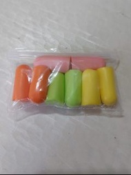4 色防噪音軟膠耳塞