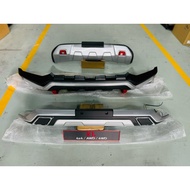 Isuzu dmax Mitsubishi triton 2020 2021 2022 2023 2024 front bumper guard protector skirt lip cover l