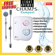 Champs Compact Instant Water Heater with Hand Shower