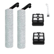 สำหรับ Dreame H12 Pro/ H12 Plus/ H12เครื่องดูดฝุ่นแบบคู่ลูกกลิ้งอ่อนแปรงหลักอะไหล่ตัวกรอง Hepa อุปกร