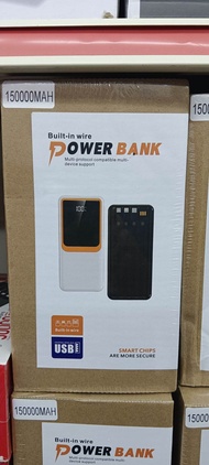 POWER BANK 150000POWER BANK 120000 MULTI- PROTOCOL COMPATIBLE MULTI- DEVICE SUPPORT UNIVERSAL SERIAL