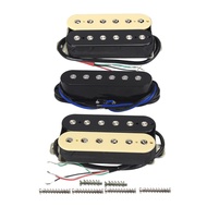 FLEOR Set of Humbucker Pickup +Single Coil Pickup+ Humbucker Pickup for HSH ST Guitar