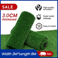 Artificial grass mat artificial bermuda grass plastic encryption fake grass for outdoor soft and com