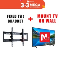 TILTING TV WALL MOUNT BRACKET WITH INSTALLATION ALL BRAND TV SUPPLY BRACKET AND INSTALL