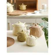 Ceramic Lard Jar Jar Large Capacity Household High Temperature Resistant Chili Oil Jar Household Sal