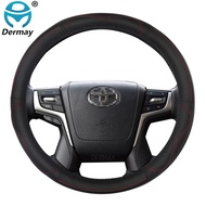 For Toyota Land Cruiser Prado 90 100 120 150 200 300 Fj Cruiser Genuine Leather Car Steering Wheel C