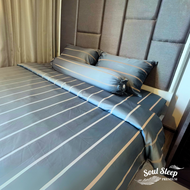 (6 ฟุต) Soul Sleep Premiun กันไรฝุ่น99.99% เซตผ้าปูที่นอน6ฟุต พร้อมปลอกผ้านวม (ไม่รวมไส้นวม)