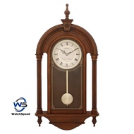 SEIKO QXH075BN Wooden Designer Dial Pendulum Musical Wall Clock