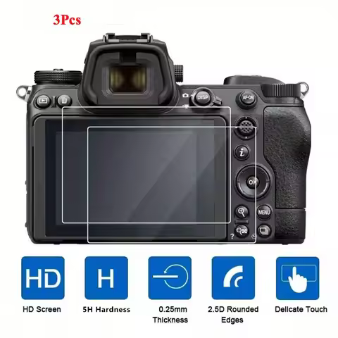 3Pcs For Nikon Z9 Z9II Z8 Z7 Z7II Z6 Z6II Z5 Z50 Z30 Z70 Z72 Z62 Z FCTempered Glass Protector Film H