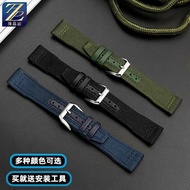 2023 New☆☆ Suitable for IWC Wanguo Pilot Mark Little Prince Portofino Portuguese Nylon Canvas Watch Strap 20m