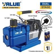 VALUE Air-Cond Double (DUAL) Stage Vacuum Pump VRP-6DV (6CFM) / VRP-8DV (8CFM)