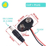 DC Plug to 9V Battery Connector