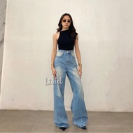 Rhea Flared Jeans Flared Pants