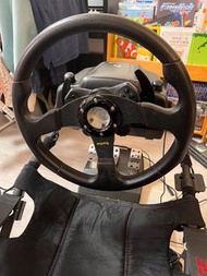 PS5 - momo 軚盤  with Logitech G920 + 波棍， Playseat