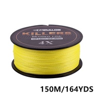 24Hours 150M Mavllos Killers Carp Fishing Braided Line 150m Force 4-80Lbs Strong Saltwater 4 Strands
