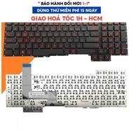 Asus Rog G751 G751J G751JL G751JM G751JY G751JT laptop Keyboard (Black Red) .