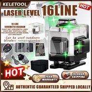 Green 16 Line Laser Level Timbang Air Laser Laser Bangunan Leveling Laser Line Marking Outdoor Anti-