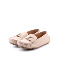 camel active women Beyonce Buckle Slip-On Loafers Shoes - 752302-KT02SV-52-BEIGE