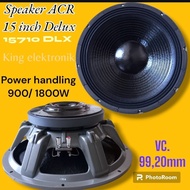 ORIGINAL ACR SPEAKER Spcr Inch 15 Deluxe 15710 Dlx New Product Acr